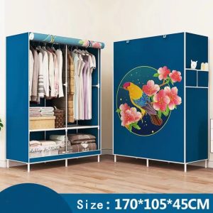 Folding Wardrobe Cupboard Clothes DIY Baby closet storage Home Furniture